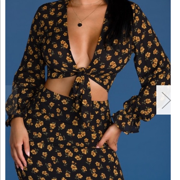 Miss Lola 2 piece skirt and top - Picture 3 of 3